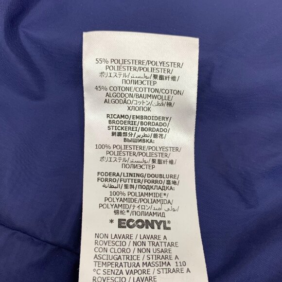 Gucci x The North Face Brown logo jacquard hooded drawstring shearling jacket - Picture 6 of 8